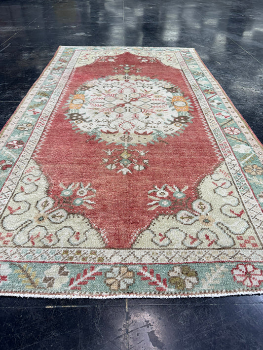 Turkish Vintage Rug 3'3" x 6' #24768