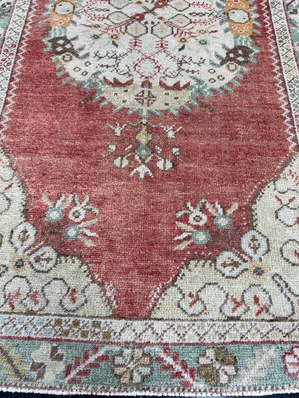Turkish Vintage Rug 3'3" x 6' #24768