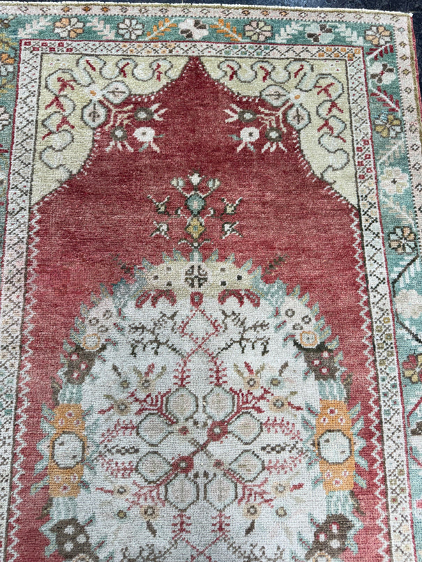 Turkish Vintage Rug 3'3" x 6' #24768