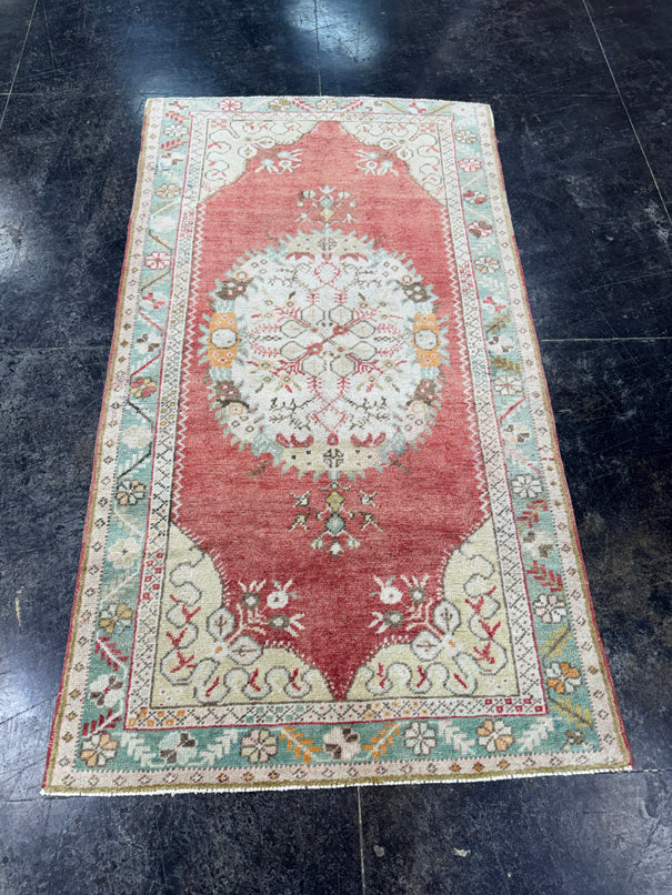 Turkish Vintage Rug 3'3" x 6' #24768
