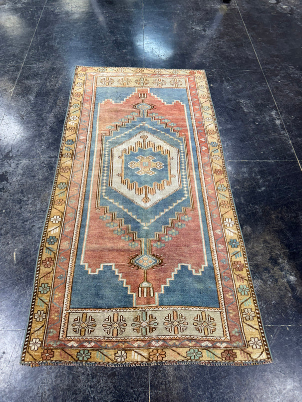 Turkish Vintage Rug 3'3" x 6'5" #24766