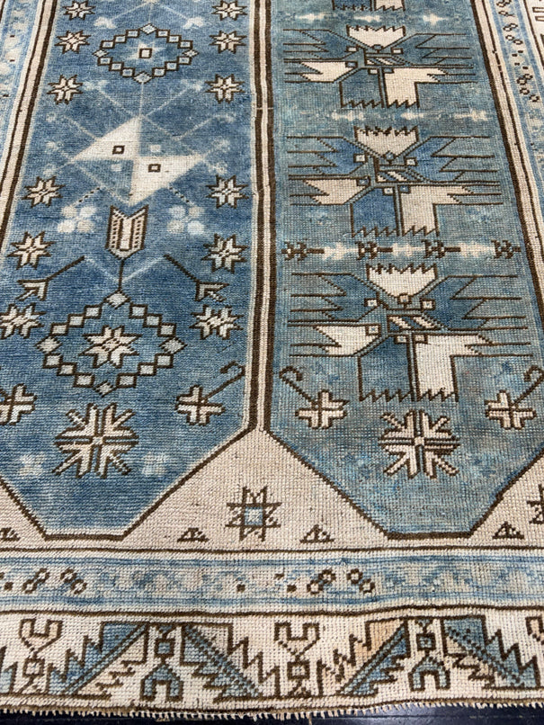 Turkish Vintage Rug 4'1" x 6'6" #24767