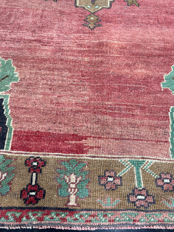 Turkish Vintage Rug 4'10" x 7'9" #24765