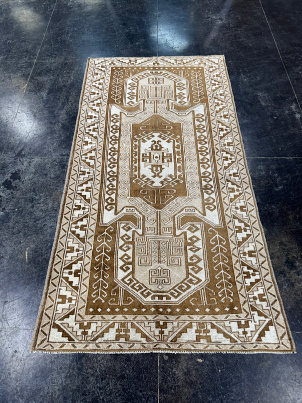 Turkish Vintage Rug 3'4" x 6'5" #24762