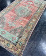 Turkish Vintage Rug 3'7" x 6'8" #24763