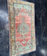 Turkish Vintage Rug 3'7" x 6'8" #24763