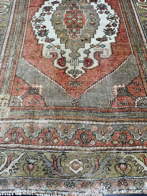 Turkish Vintage Rug 4'7" x 6'10" #24761