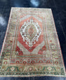 Turkish Vintage Rug 4'7" x 6'10" #24761