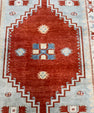 Turkish Vintage Rug 4'3" x 5'8" #24758