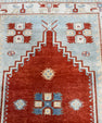 Turkish Vintage Rug 4'3" x 5'8" #24758