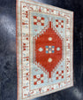 Turkish Vintage Rug 4'3" x 5'8" #24758