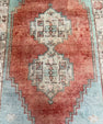 Turkish Vintage Rug 3'7" x 6'2" #24759