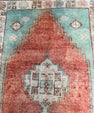 Turkish Vintage Rug 3'7" x 6'2" #24759