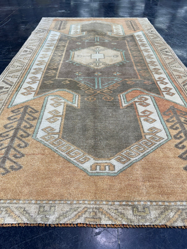 Turkish Vintage Rug 3'6" x 6'5" #24756