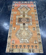 Turkish Vintage Rug 3'5" x 6'10" #24754