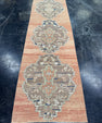Turkish Vintage Runner Rug 3' x 9'8" #24755