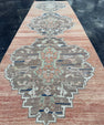 Turkish Vintage Runner Rug 3' x 9'8" #24755