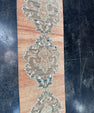 Turkish Vintage Runner Rug 3' x 9'8" #24755