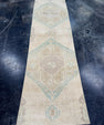 Turkish Vintage Runner Rug 2'11'' x 10'8" #24752