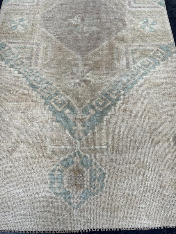 Turkish Vintage Runner Rug 2'11'' x 10'8" #24752