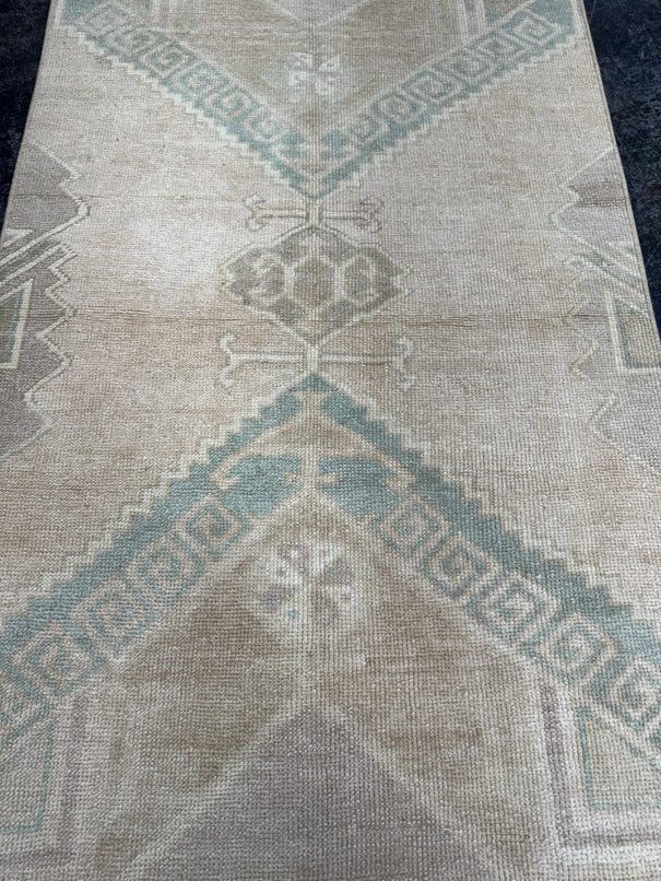 Turkish Vintage Runner Rug 2'11'' x 10'8" #24752