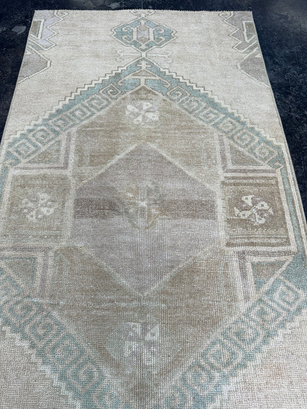 Turkish Vintage Runner Rug 2'11'' x 10'8" #24752