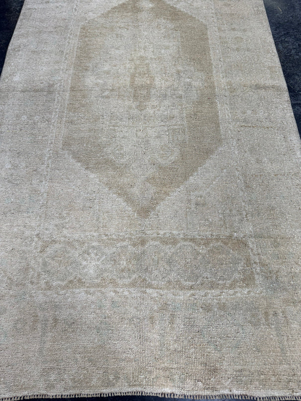 Turkish Vintage Rug 3'10" x 7' #24753