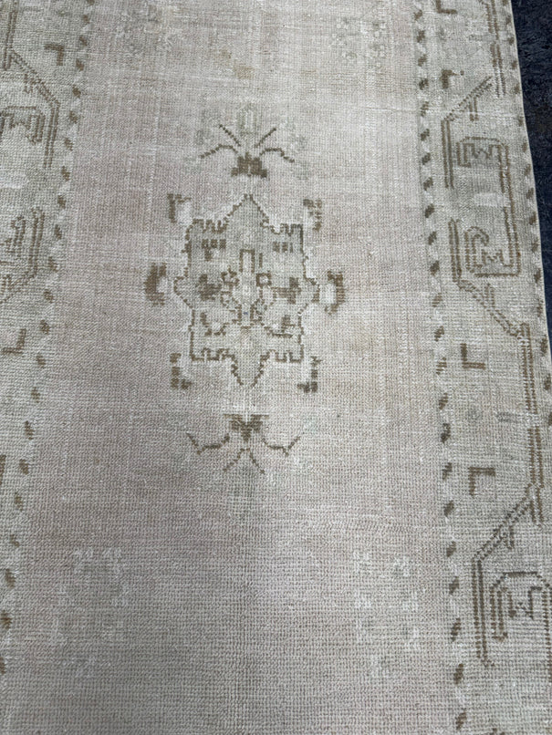 Turkish Vintage Rug 3'3" x 7'2" #24750