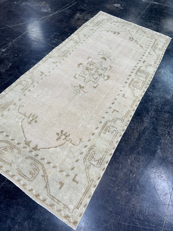 Turkish Vintage Rug 3'3" x 7'2" #24750