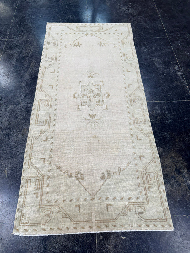 Turkish Vintage Rug 3'3" x 7'2" #24750