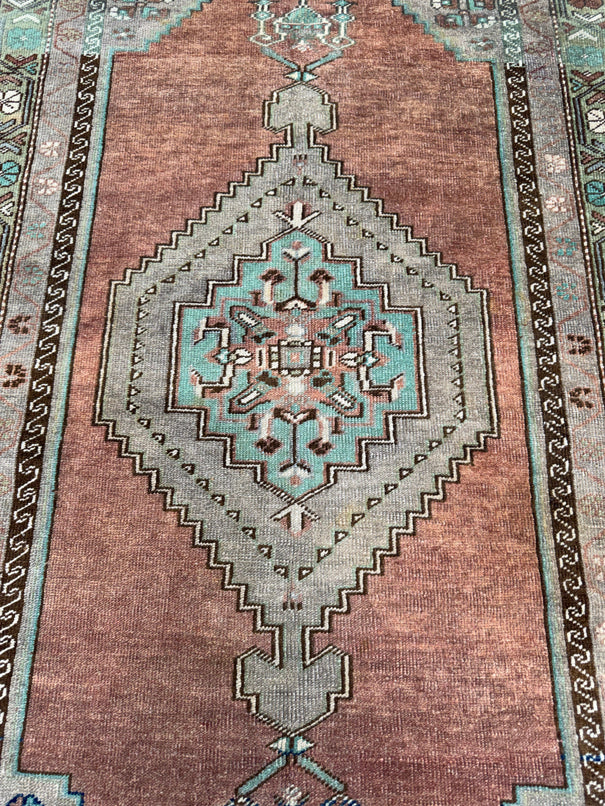 Turkish Vintage Rug 3'2" x 6'7" #24751