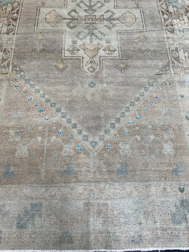 Turkish Vintage Rug 3'5" x 6' #24748