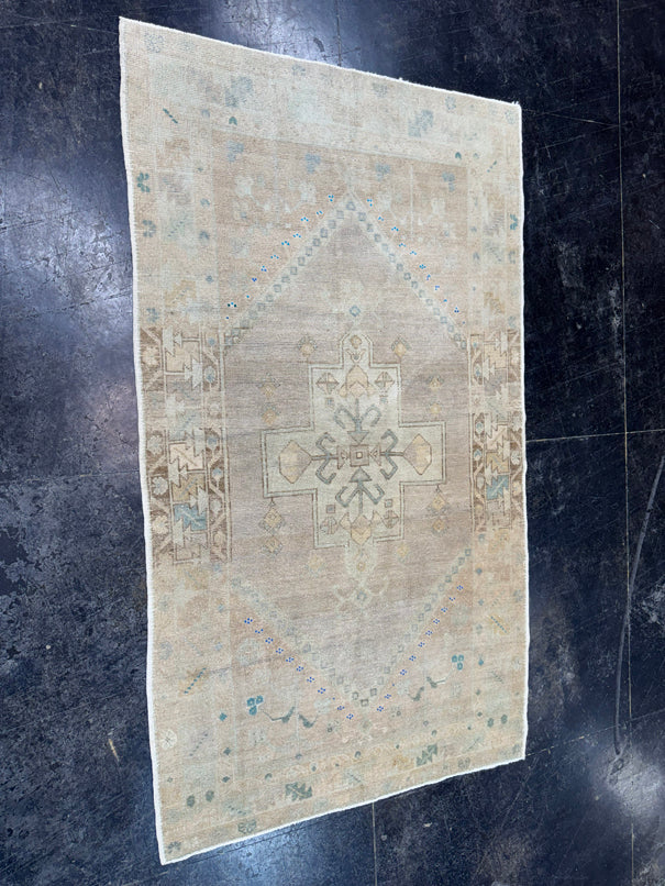 Turkish Vintage Rug 3'5" x 6' #24748