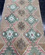 Turkish Vintage Runner Rug 2'4'' x 6'4" #24749