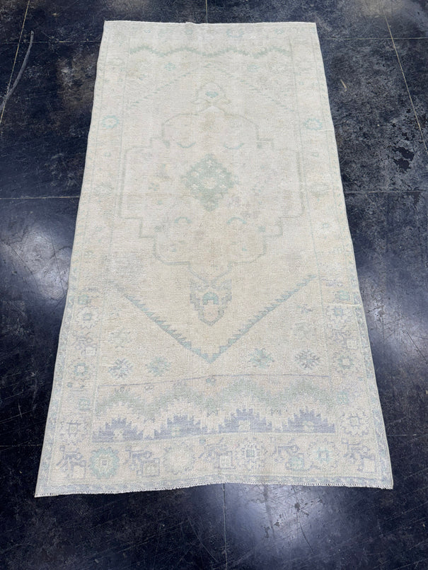 Turkish Vintage Rug 3'5" x 6'10" #24746