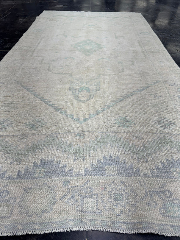 Turkish Vintage Rug 3'5" x 6'10" #24746