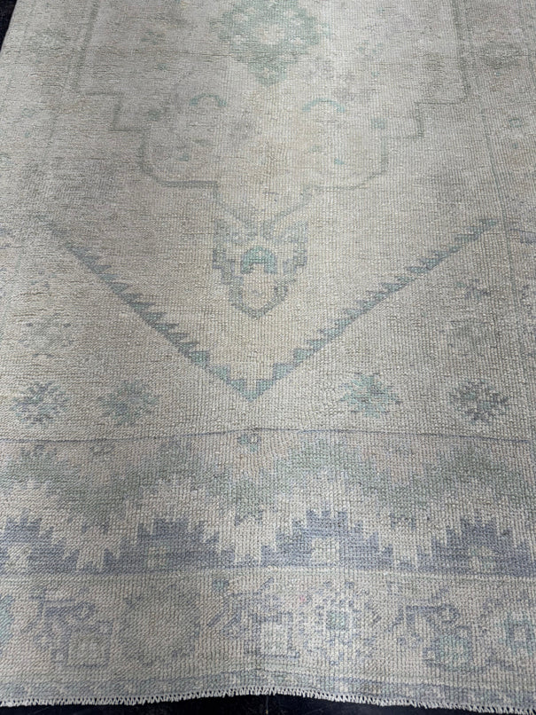 Turkish Vintage Rug 3'5" x 6'10" #24746