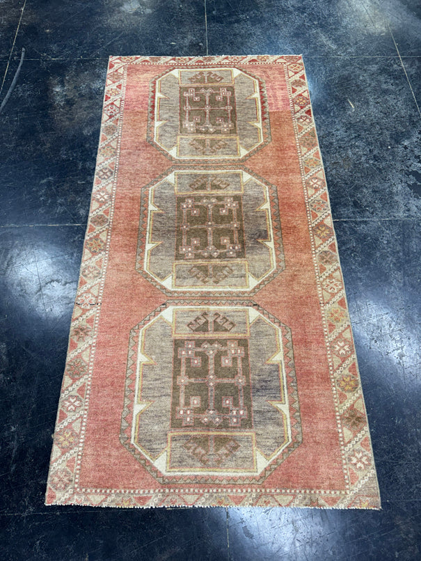 Turkish Vintage Rug 3' x 6' #24747