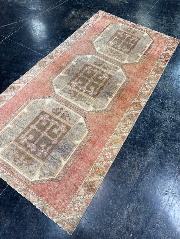 Turkish Vintage Rug 3' x 6' #24747