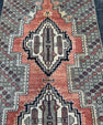 Turkish Vintage Runner Rug 3'2" x 7'5" #24744