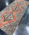 Turkish Vintage Runner Rug 3'2" x 7'5" #24744