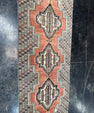 Turkish Vintage Runner Rug 3'2" x 7'5" #24744