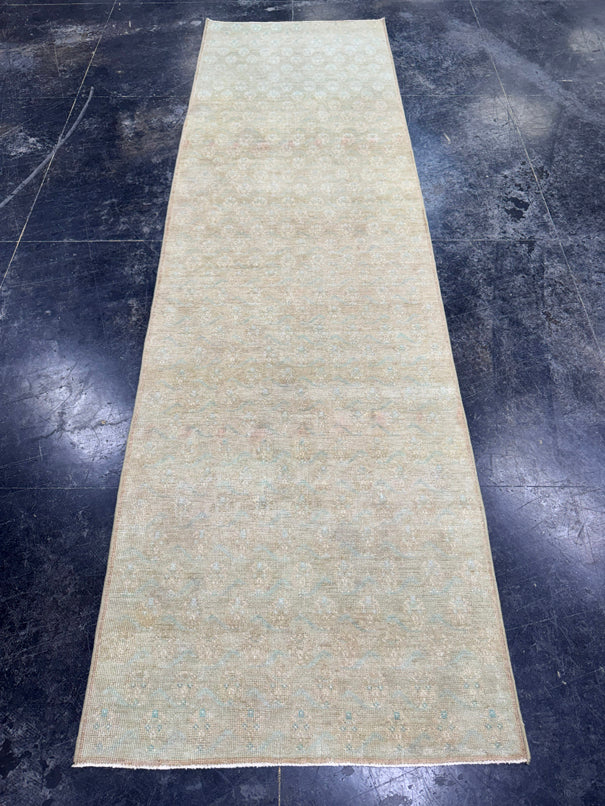 Turkish Vintage Runner Rug 3' x 10'2" #24745