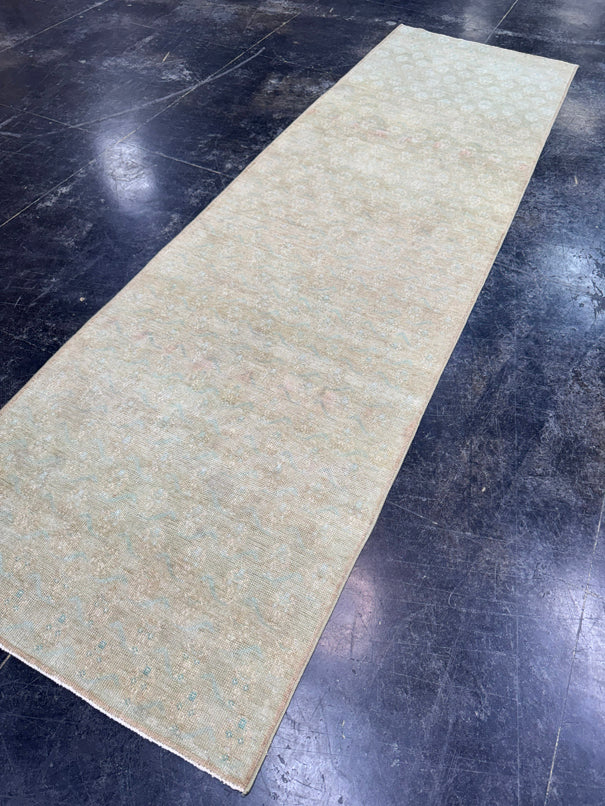 Turkish Vintage Runner Rug 3' x 10'2" #24745