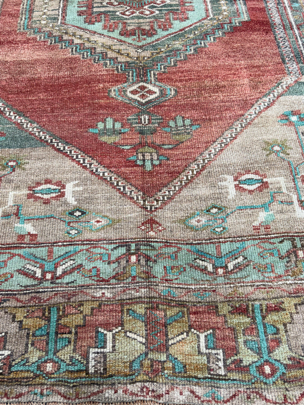 Turkish Vintage Rug 4'11" x 8'3" #24743