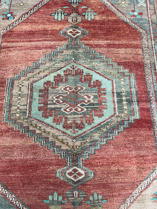 Turkish Vintage Rug 4'11" x 8'3" #24743