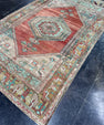 Turkish Vintage Rug 4'11" x 8'3" #24743