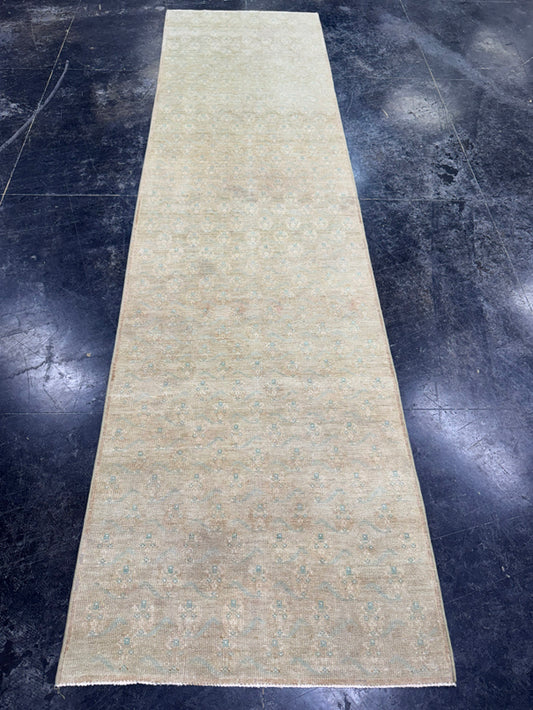 Turkish Vintage Runner Rug 2'9" x 10'3" #24741