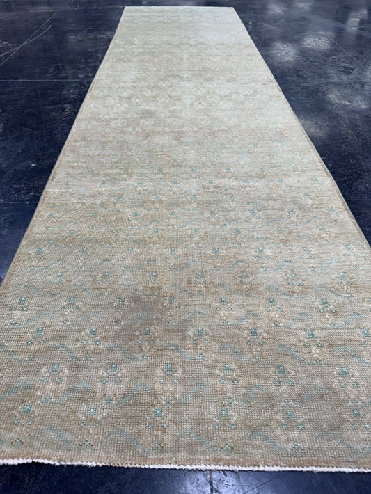 Turkish Vintage Runner Rug 2'9" x 10'3" #24741