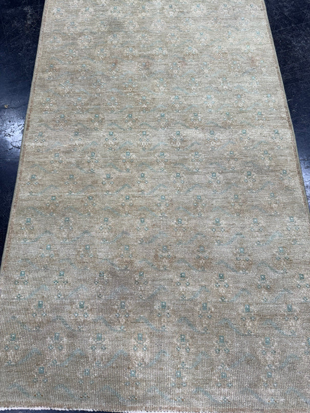 Turkish Vintage Runner Rug 2'9" x 10'3" #24741
